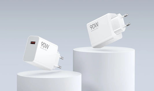 Netzladegerät mit USB-C Kabel Xiaomi, 90W, 6.1A, 1 x USB-A, Weiß