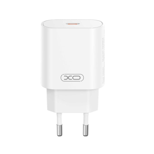 Netzladegerät mit USB-C Kabel XO Design CE25, 25W, 3A, 1 x USB-C, Weiß