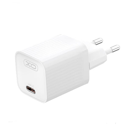 Chargeur Réseau avec Câble USB-C XO Design L148, 30W, 3A, 1 x USB-C, Blanc