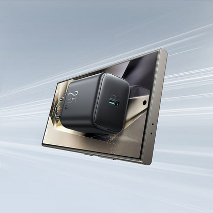 Netzladegerät mit USB-C Kabel Joyroom JR-TCF23, 25W, 3A, 1 x USB-C, Schwarz