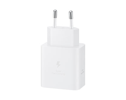 Samsung Netzladegerät mit USB-C Kabel, 45W, 4.05A, 1 x USB-C, Weiß EP-T4511XWEGEU