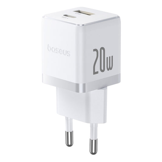 Netzladegerät mit USB-C Kabel Baseus Palm, 20W, 3A, 1 x USB-A - 1 x USB-C, Weiß P10111608213-01