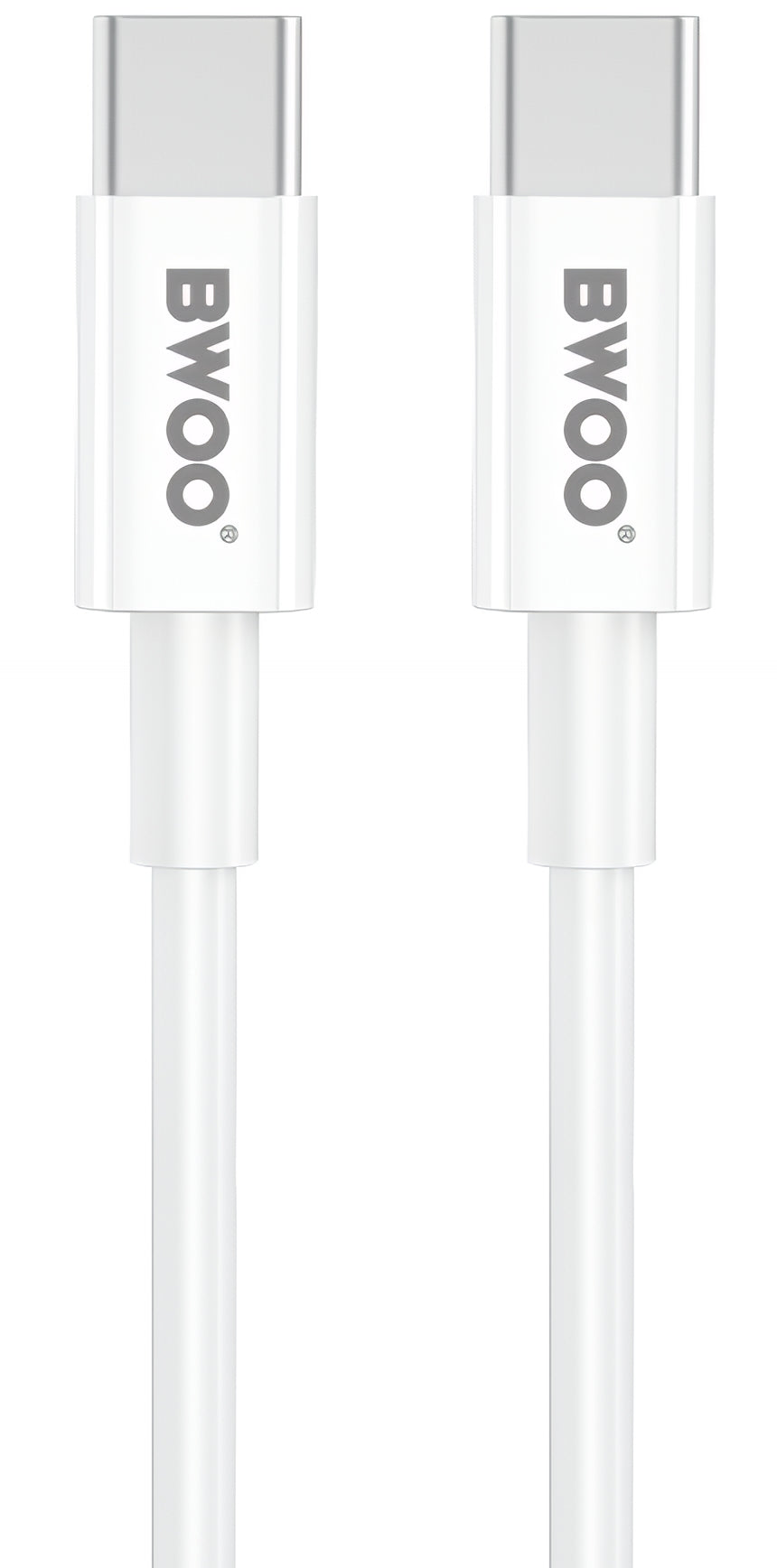 Netzladegerät mit USB-C Kabel BWOO CDA159, 20W, 3A, 1 x USB-C, Weiß