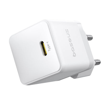 Netzladegerät mit USB-C Kabel Baseus Palm, 20W, 3A, 1 x USB-C, Weiß P10111602213-01