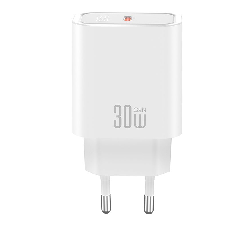 Netzteil mit USB-C-Kabel XO Design CE41, 30W, 3A, 1 x USB-C, Weiß