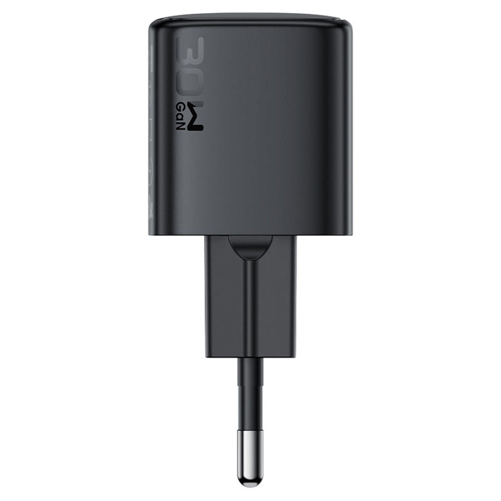 Netzladegerät mit USB-C Kabel Acefast A118, 30W, 3A, 1 x USB-C, Schwarz