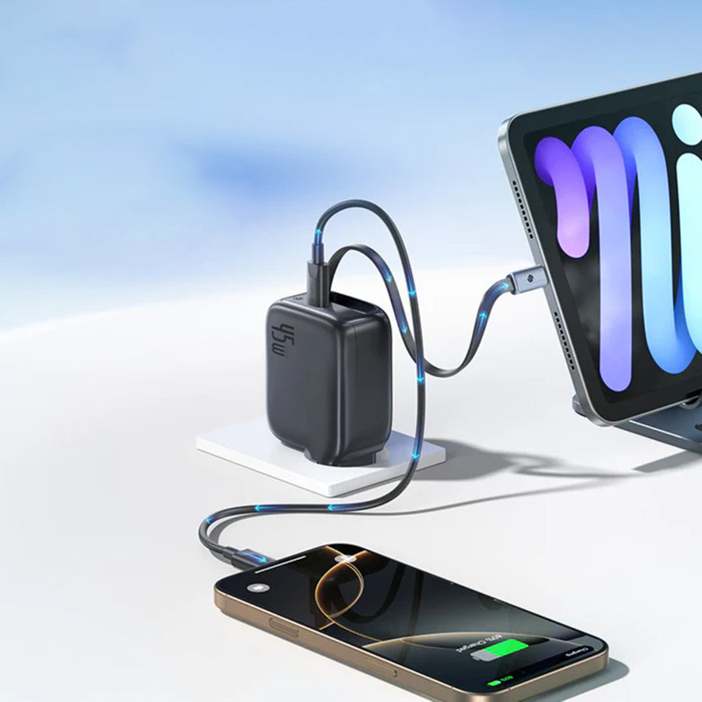 Chargeur Réseau avec Câble USB-C Baseus EnerCore CJ11, 45W, 3A, 1 x USB-C, Noir Z0004800