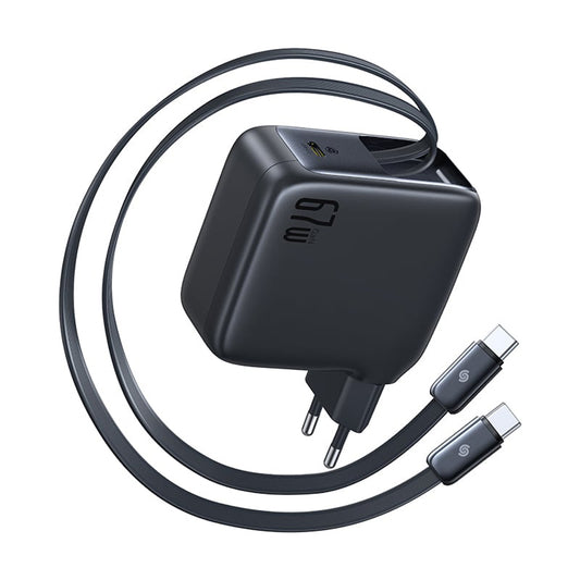 Netzladegerät mit USB-C Kabel Baseus EnerCore CJ21, 67W, 3.35A, 1 x USB-C, Schwarz E0120G00
