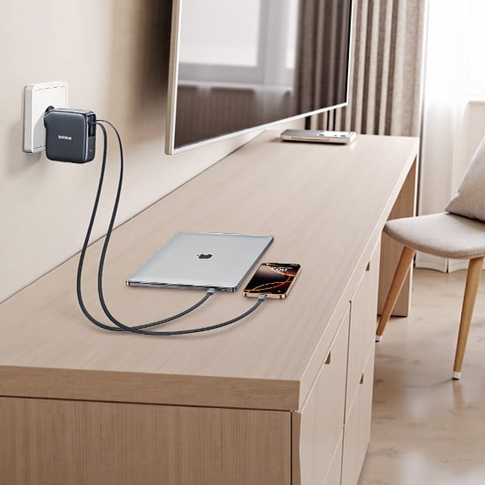 Netzladegerät mit USB-C Kabel Baseus EnerCore CJ21, 67W, 3.35A, 1 x USB-C, Schwarz E0120G00