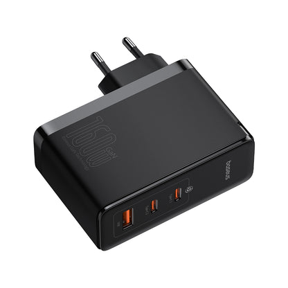 Netzladegerät mit USB-C Kabel Baseus GaN5 Pro, 160W, 5A, 1 x USB-A - 2 x USB-C, Schwarz P10110825113-00