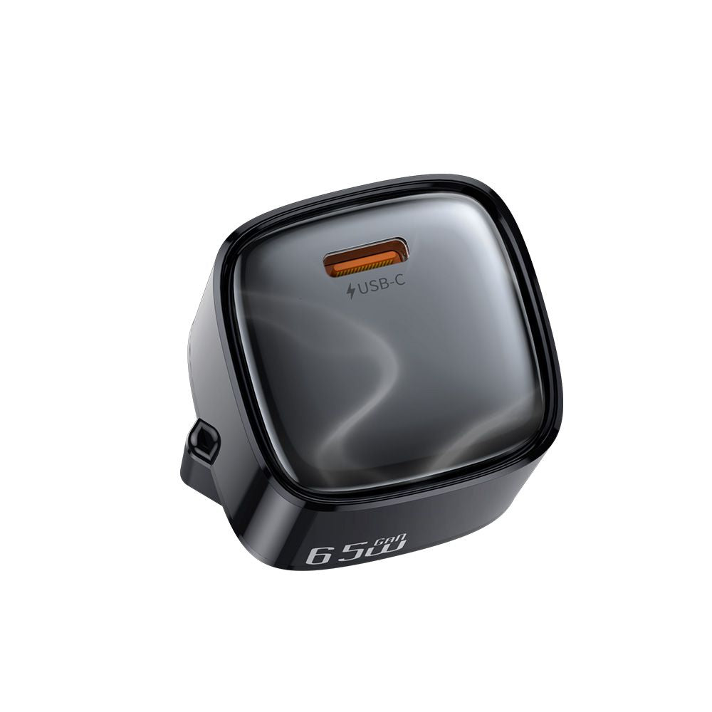 Netzteil mit USB-C-Kabel Mcdodo Nano CH-8262, 65W, 3,25A, 1 x USB-C, Schwarz