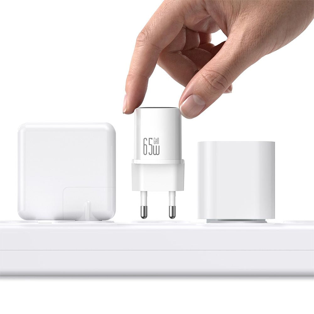 Chargeur secteur avec câble USB-C Mcdodo Nano CH-8263, 65W, 3,25A, 1 x USB-C, Blanc
