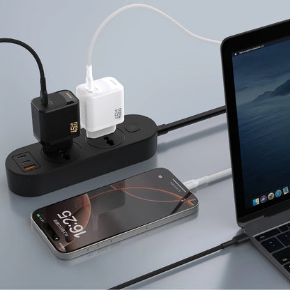 Netzladegerät Dudao A28, 45W, 3A, 1 x USB-C, Weiß