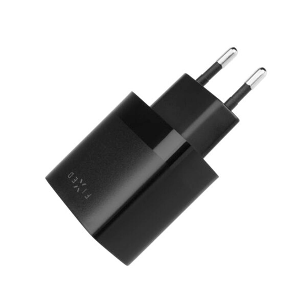 Chargeur Réseau Fixed, 17W, 3A, 2 x USB-A, Noir