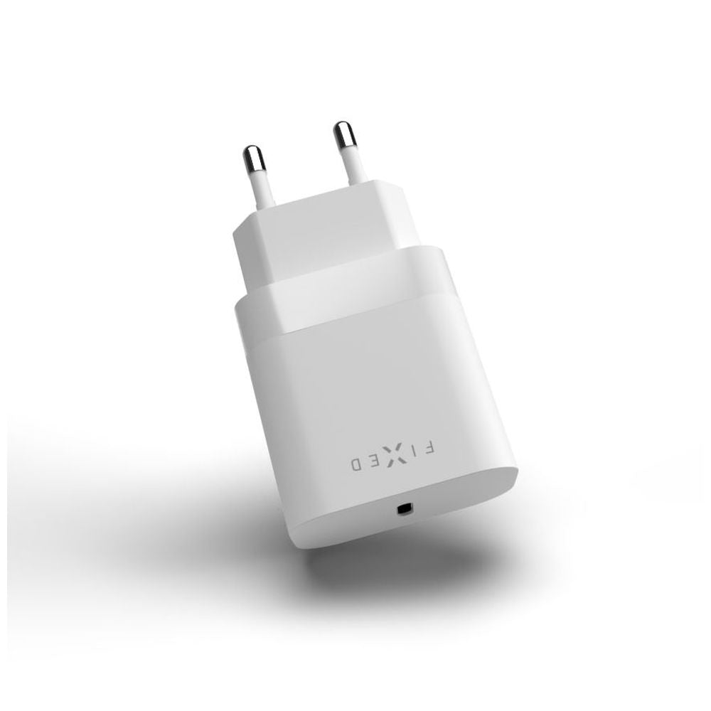 Netzladegerät Fixed, 20W, 3A, 1 x USB-C, Weiß