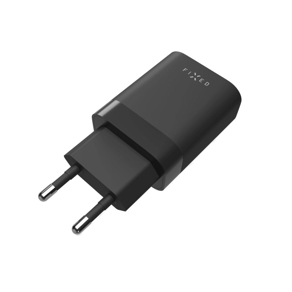 Chargeur Réseau Fixed, 35W, 3A, 2 x USB-C, Noir