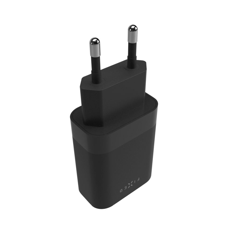 Chargeur Réseau Fixed, 35W, 3A, 2 x USB-C, Noir