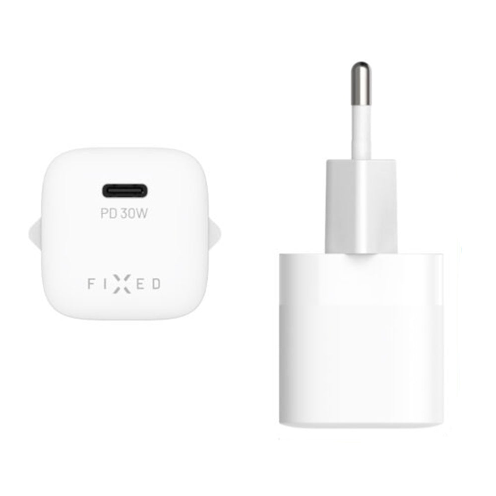 Netzladegerät Fixed Mini2, 30W, 3A, 1 x USB-C, Weiß