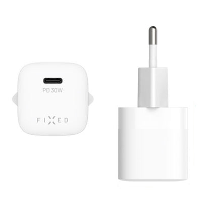 Netzladegerät Fixed Mini2, 30W, 3A, 1 x USB-C, Weiß