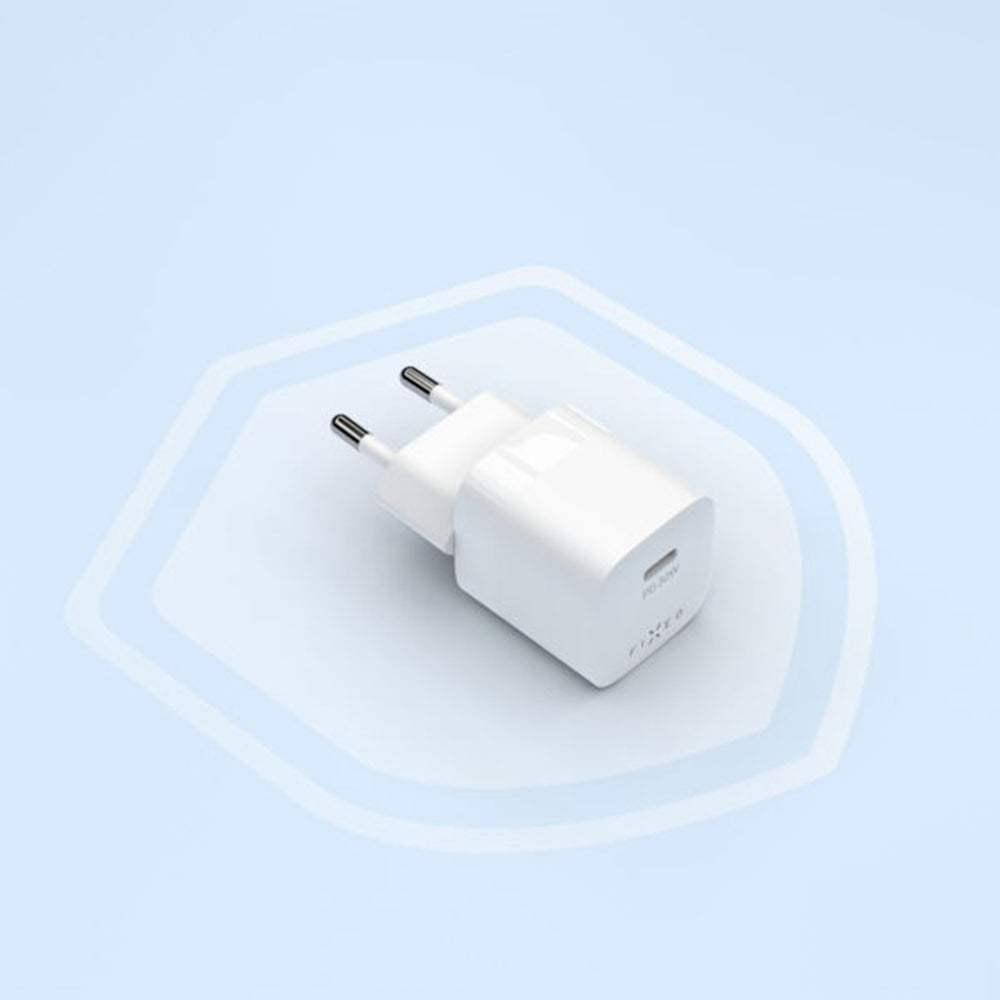 Netzladegerät Fixed Mini2, 30W, 3A, 1 x USB-C, Weiß
