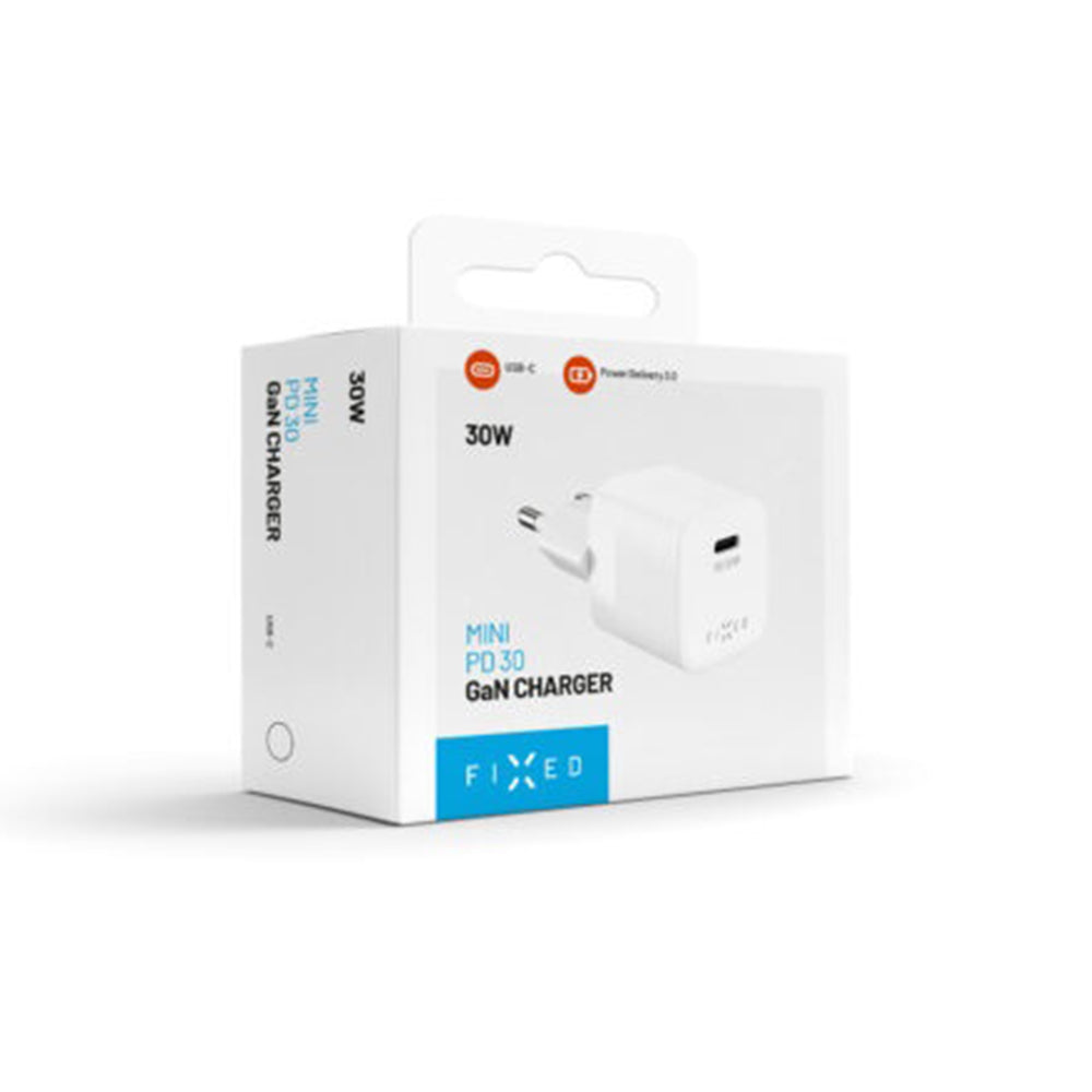 Netzladegerät Fixed Mini2, 30W, 3A, 1 x USB-C, Weiß