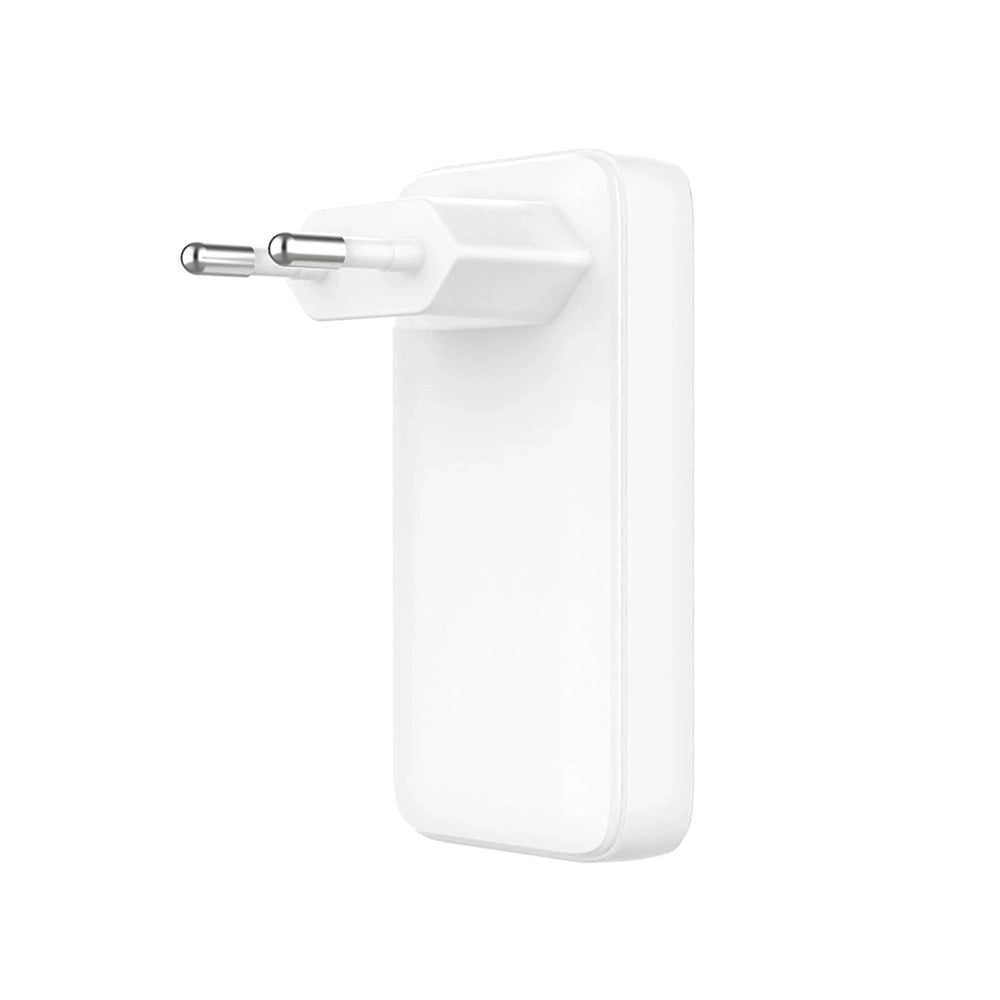 Netzladegerät Fixed Slim, 45W, 3A, 2 x USB-C, Weiß