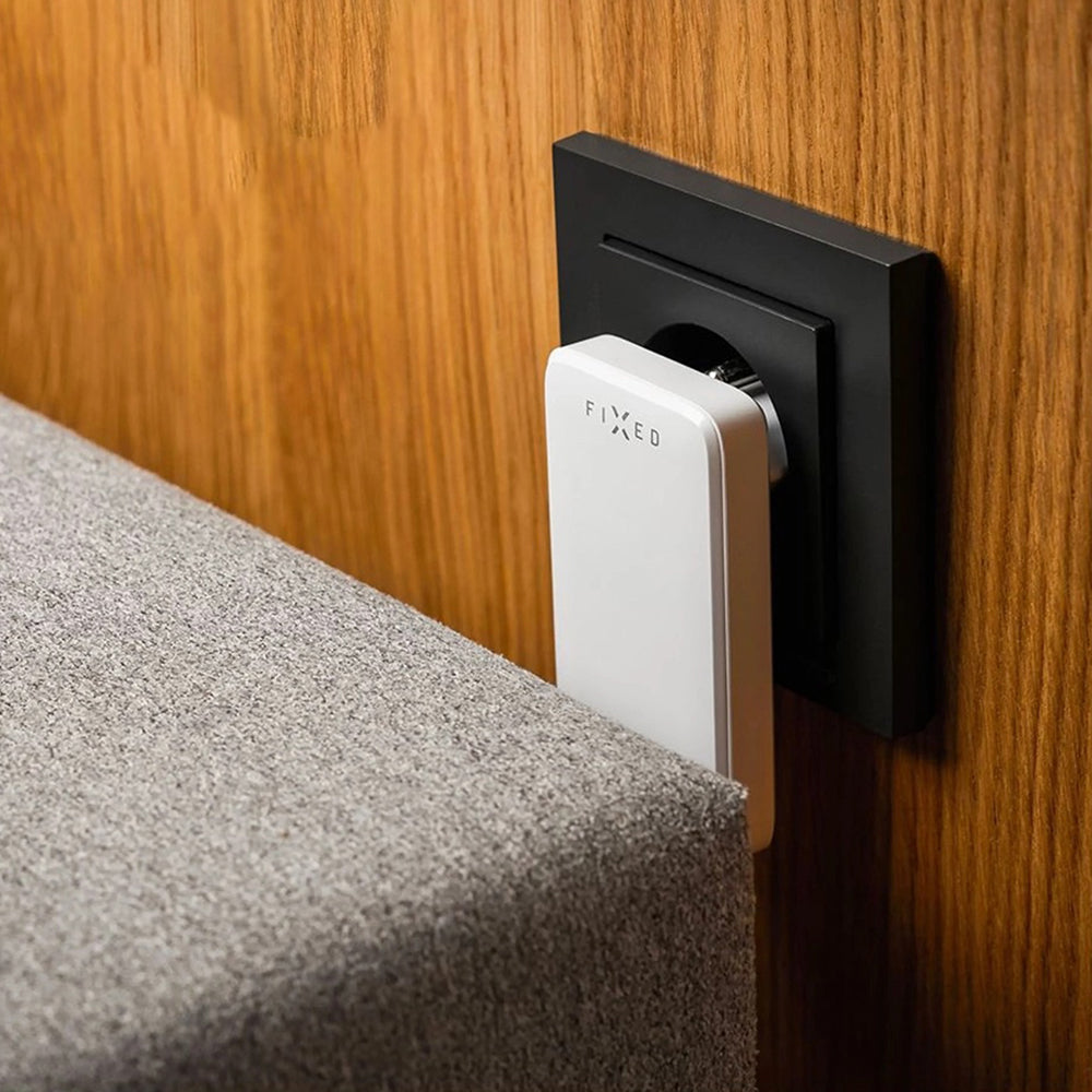 Netzladegerät Fixed Slim, 45W, 3A, 2 x USB-C, Weiß