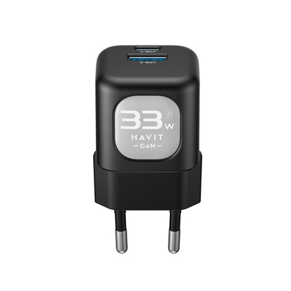 Netzladegerät HAVIT UC230, 33W, 3A, 1 x USB-A - 1 x USB-C, Rosa