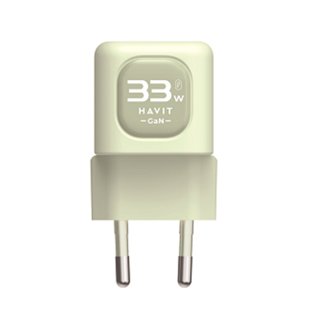 Netzladegerät HAVIT UC230, 33W, 3A, 1 x USB-A - 1 x USB-C, Grün