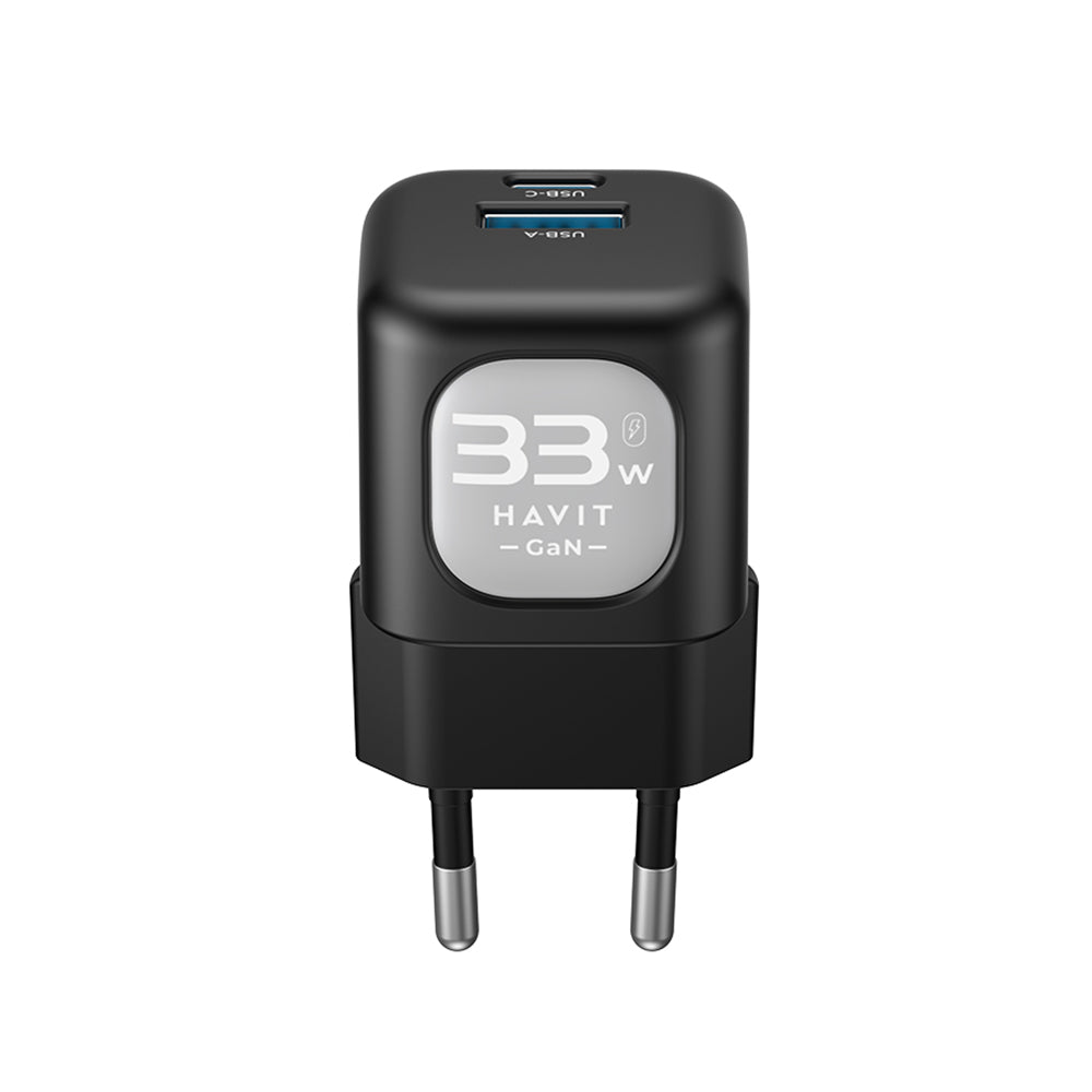 Netzladegerät HAVIT UC230, 33W, 3A, 1 x USB-A - 1 x USB-C, Grün