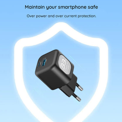 Netzladegerät HAVIT UC230, 33W, 3A, 1 x USB-A - 1 x USB-C, Grün