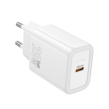 Netzladegerät HOCO N60, 20W, 3A, 1 x USB-C, Weiß