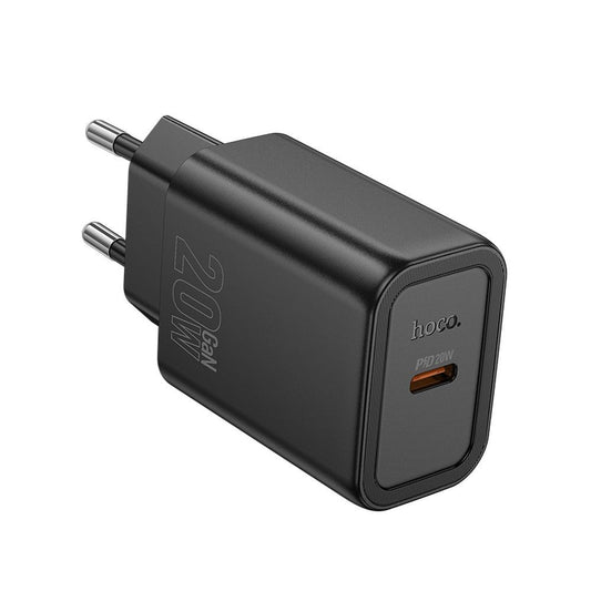 Netzladegerät HOCO N60, 20W, 3A, 1 x USB-C, Schwarz