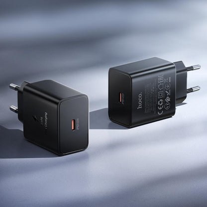 Chargeur secteur HOCO N77, 45W, 3A, 1 x USB-C, Noir