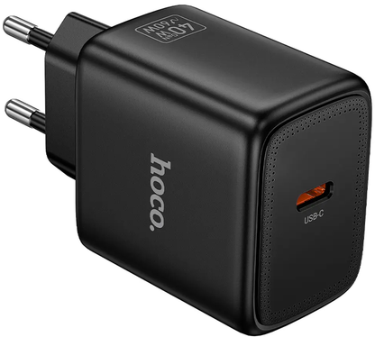 HOCO N83 Netzladegerät, 40W, 3A, 1 x USB-C, Schwarz
