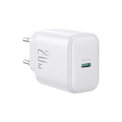 Chargeur Réseau Joyroom JR-TCF20, 20W, 3A, 1 x USB-C, Blanc