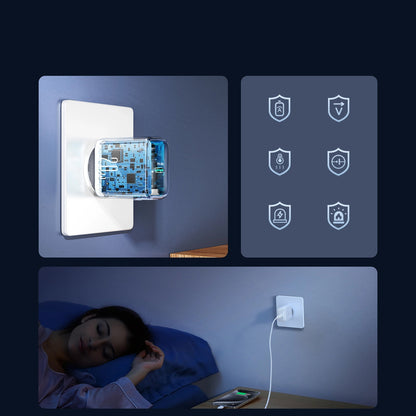 Chargeur Réseau Joyroom JR-TCF20, 20W, 3A, 1 x USB-C, Blanc