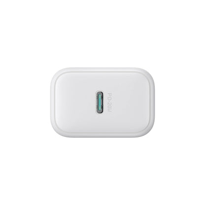 Chargeur Réseau Joyroom JR-TCF20, 20W, 3A, 1 x USB-C, Blanc