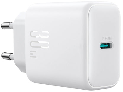 Netzladegerät Joyroom JR-TCF24, 30W, 3A, 1 x USB-C, Weiß