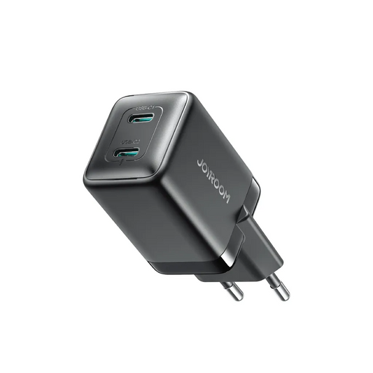 Chargeur Réseau Joyroom JR-TCG17, 45W, 3A, 2 x USB-C, Noir