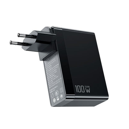 McDodo CH-8101 Pro Nuc AR Power Travel Netzladegerät, 100W, 5A, 1 x USB-A - 2 x USB-C, Schwarz
