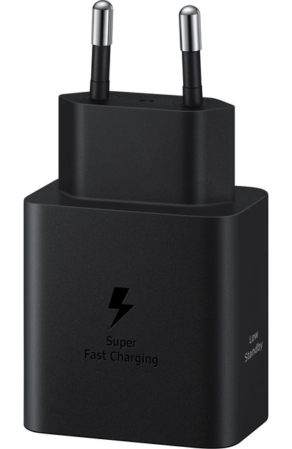 Samsung Network Charger, 45W, 4.05A, 1 x USB-C, Black EP-T4511NBEGEU