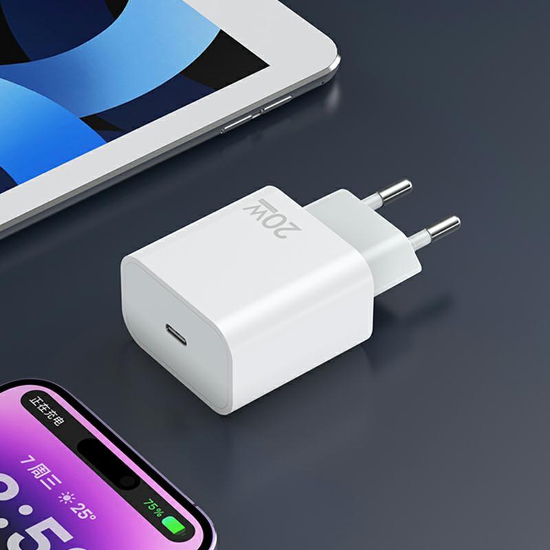 Netzladegerät Sendem OG73, 20W, 3A, 1 x USB-C, Weiß