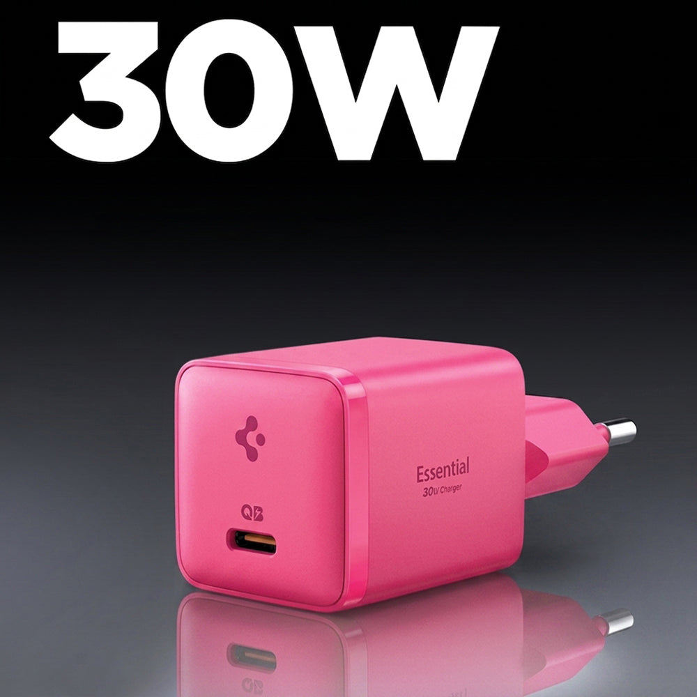 Spigen Netzladegerät EE301EU Arcstation Essential, 30W, 3A, 1 x USB-C, Rosa ACH10449