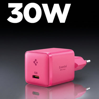 Spigen Netzladegerät EE301EU Arcstation Essential, 30W, 3A, 1 x USB-C, Rosa ACH10449