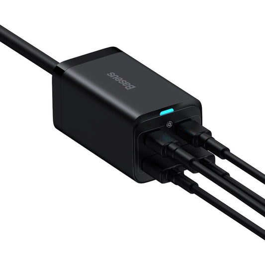 Chargeur Station Baseus GaN3 Pro, 100W, 5A, 2 x USB-A - 2 x USB-C, Noir CCGP000101