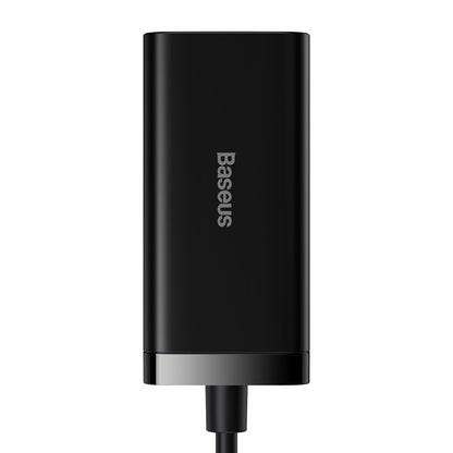 Baseus GaN3 Pro Ladestation, 100W, 5A, 2 x USB-A - 2 x USB-C, Schwarz CCGP000101
