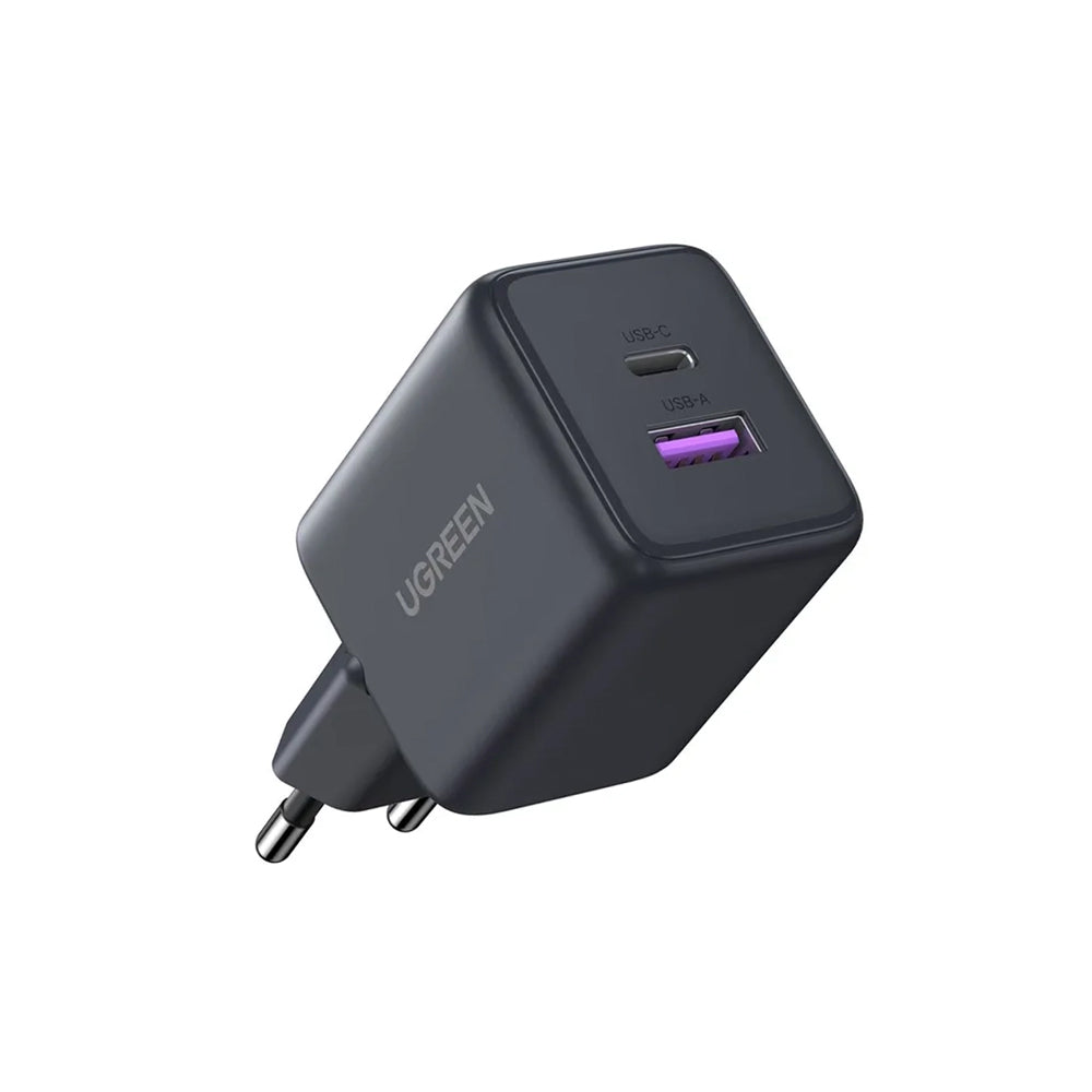 UGREEN X516 Netzladegerät, 30W, 3A, 1 x USB-A - 1 x USB-C, Grau