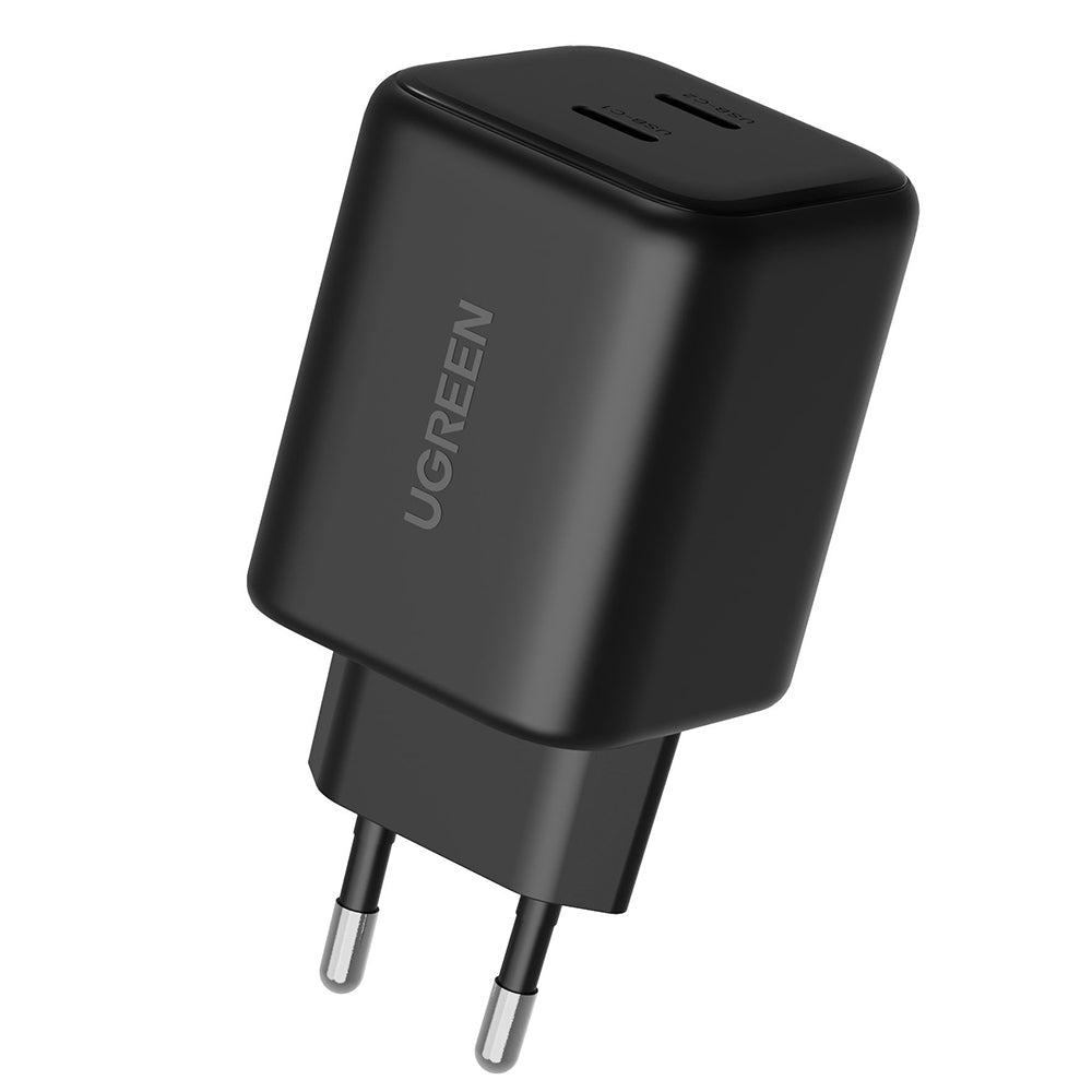 Chargeur secteur UGREEN X526 (65058), 45W, 3A, 2 x USB-C, Noir