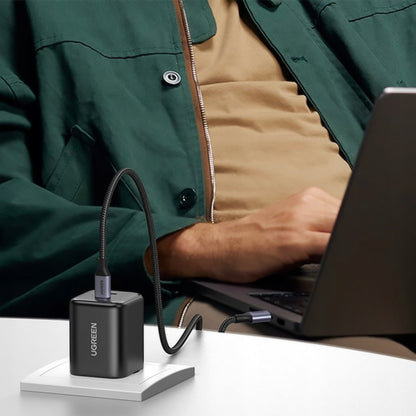Chargeur secteur UGREEN X526 (65058), 45W, 3A, 2 x USB-C, Noir